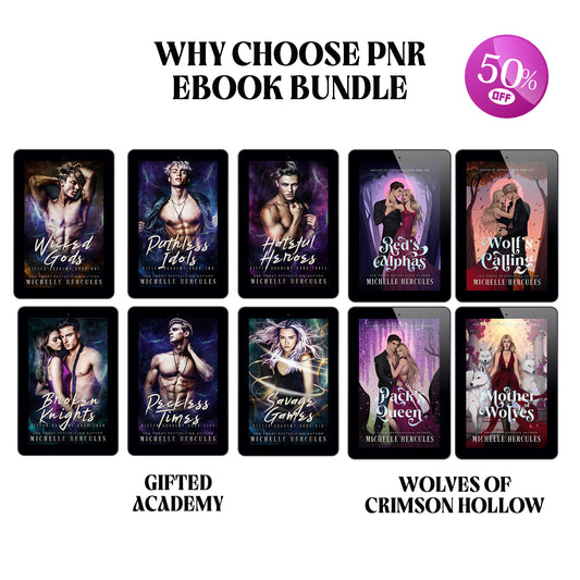Why Choose PNR Ebook Bundle (Wolves of Crimson Hollow and Gifted Academy)