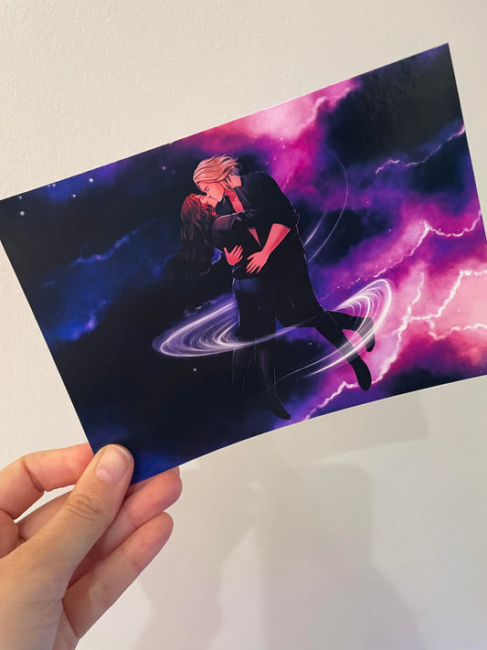 Forgotten Heir Illustration Postcard Signed