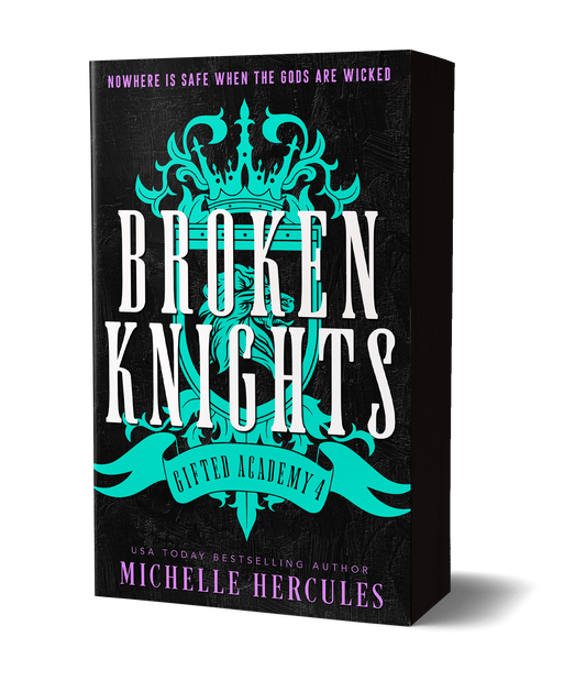 Signed Broken Knights DARK Edition Paperback