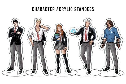 Gifted Academy Character Acrylic Standees