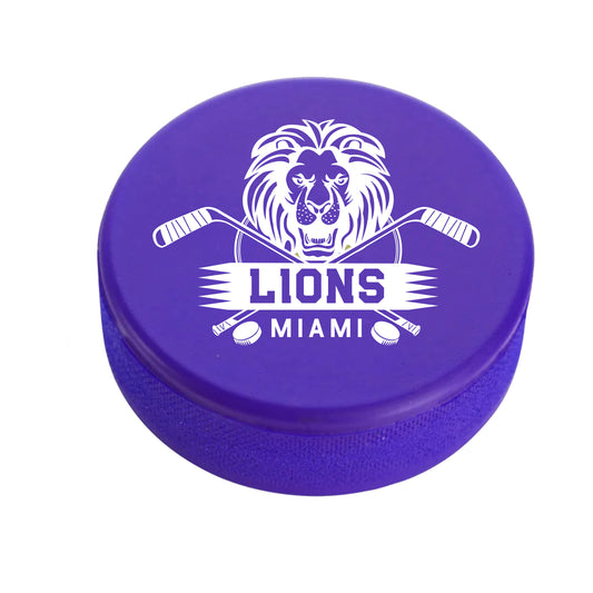 Miami Lions Stress Relief Puck