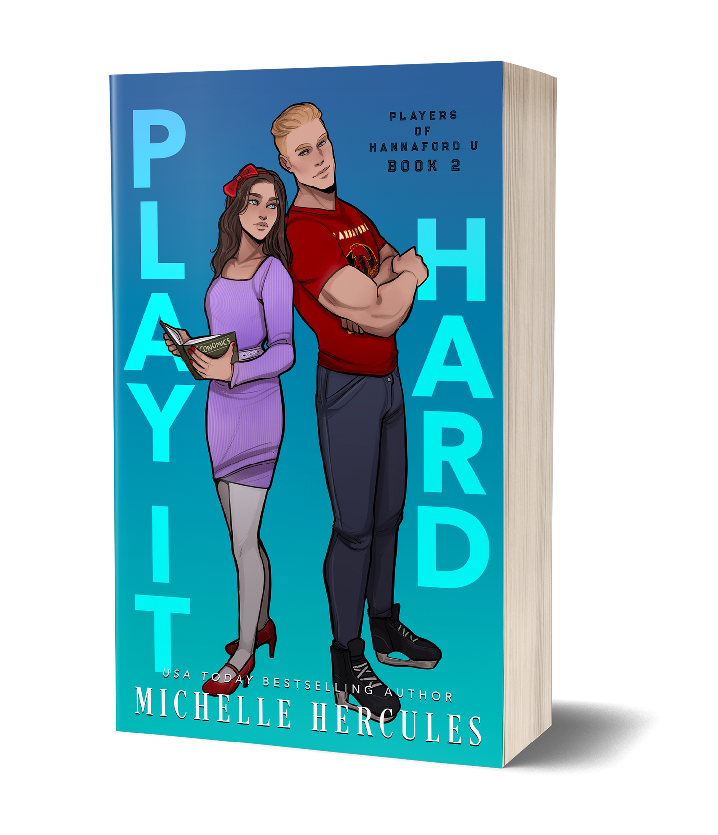 Play It Hard Signed Paperback Illustrated Cover