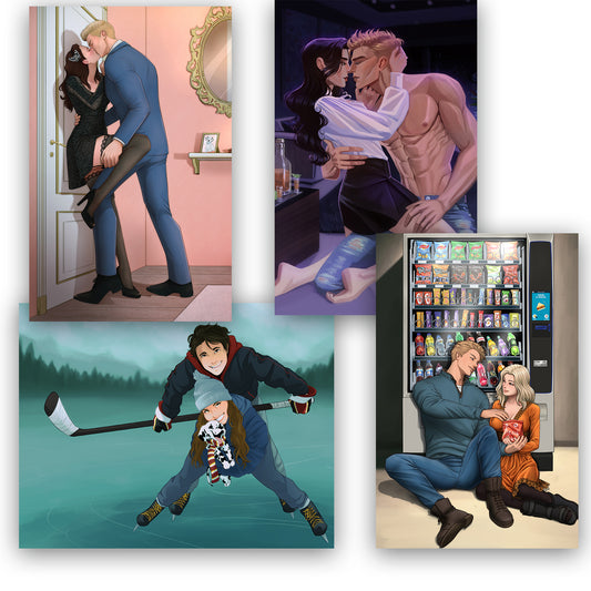 Players of Hannaford U SFW Print Set