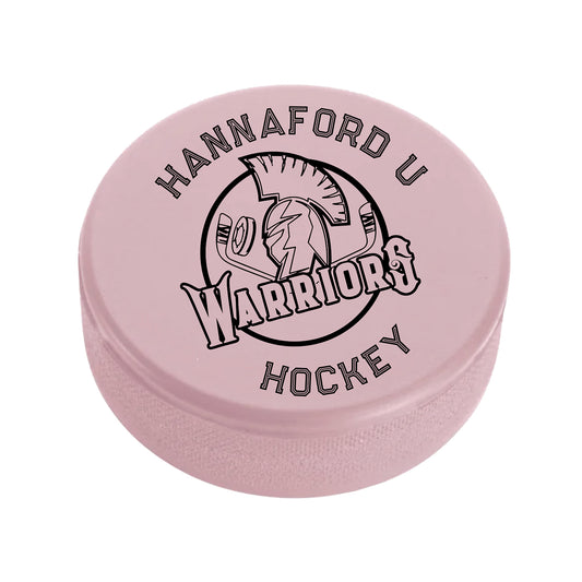 Players of Hannaford U stress relief puck