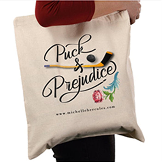 Puck and Prejudice Tote Bag