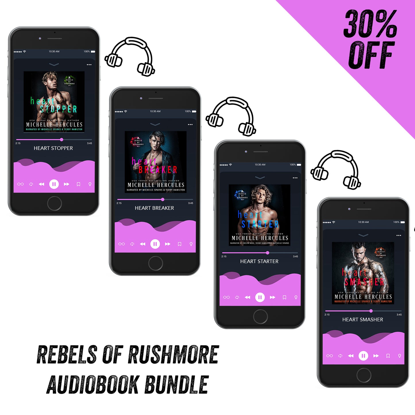 Rebels of Rushmore Audiobook Bundle
