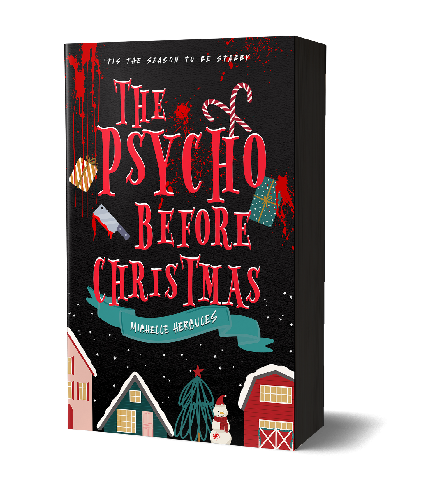 The Psycho Before Christmas Alternate cover DARK edition