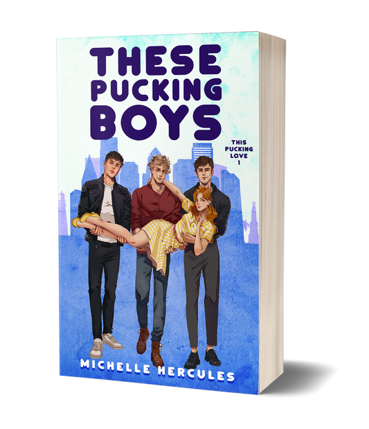 These Pucking Boys Signed Paperback- Illustration Cover