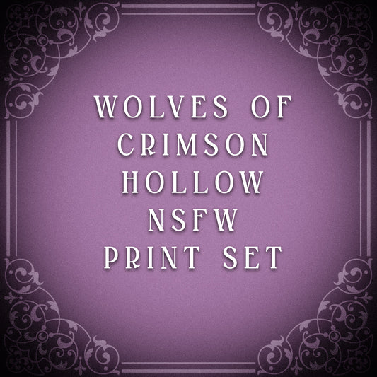 Wolves of Crimson Hollow NSFW Print Set