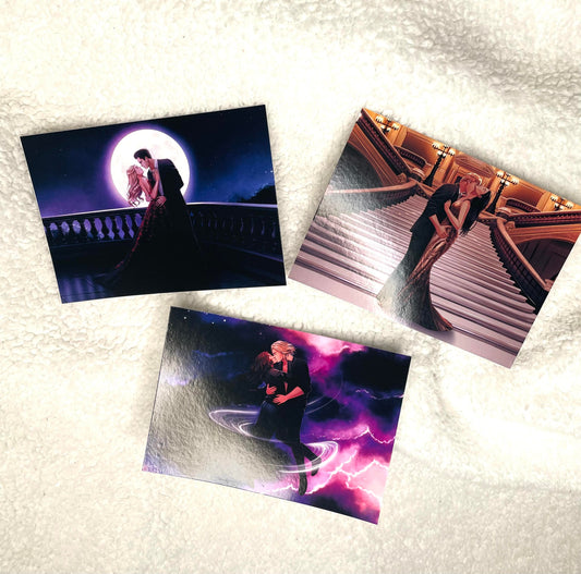 Blueblood Vampires Signed Postcards Combo
