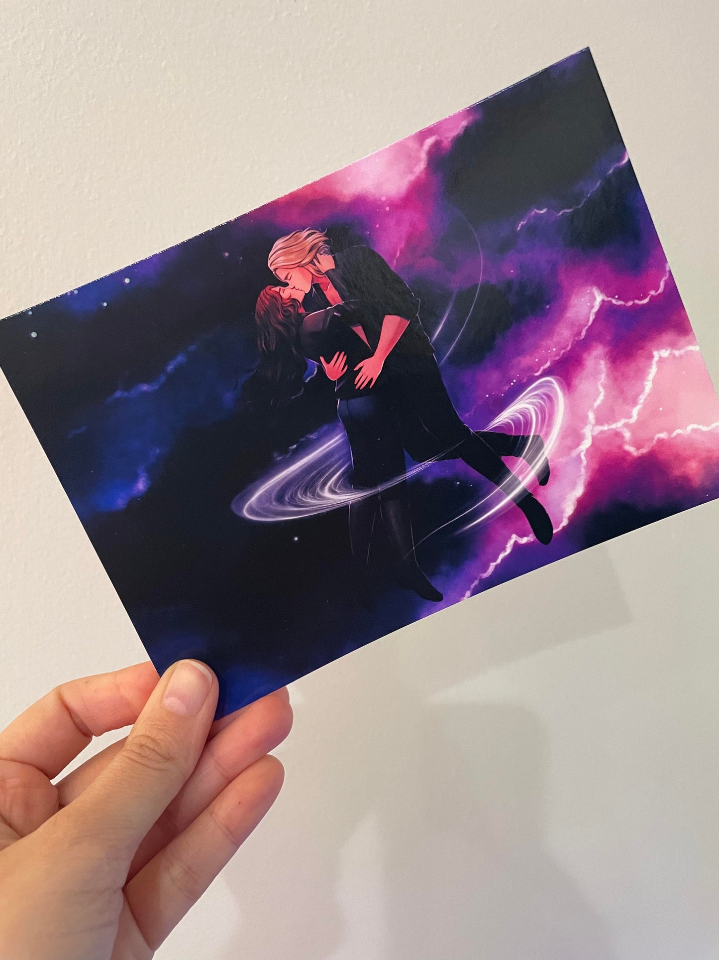 Blueblood Vampires character stickers + Postcard combo