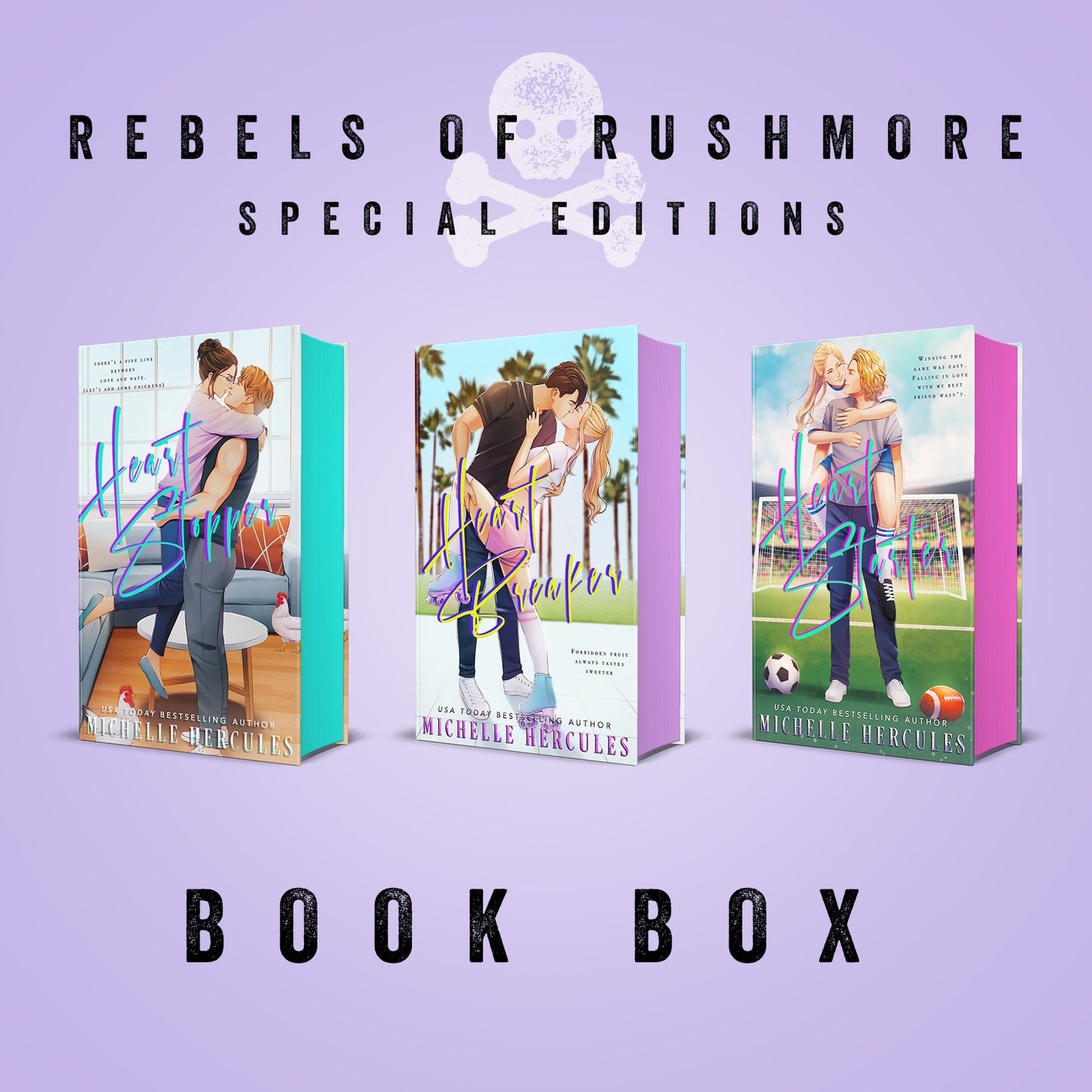 Rebels of Rushmore Special Edition Book Box Hardback