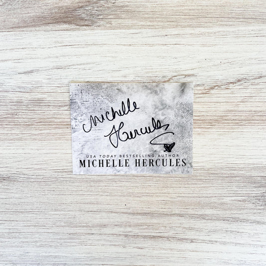 SIGNED Bookplate (Pack of 5)